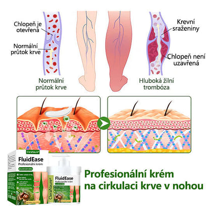 Řekněte sbohem oteklým, bolestivým nohám – CleraNaure® FluidEase Profesionální krém pro prokrvení nohou přináší skutečnou úlevu!🦵