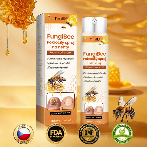 Sprej na opravu nehtů Timilk® FungiBee Advanced⭐️