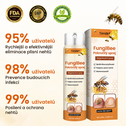 Sprej na opravu nehtů Timilk® FungiBee Advanced⭐️
