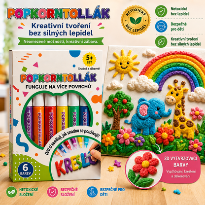 Ušetřete 50 % při dnešní objednávce 丨 CleraNaure® 3D Relief Art Pen – Proměňte své ploché kresby v hmatové 3D umění🔥