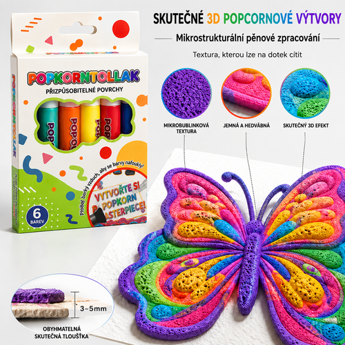 Ušetřete 50 % při dnešní objednávce 丨 CleraNaure® 3D Relief Art Pen – Proměňte své ploché kresby v hmatové 3D umění🔥